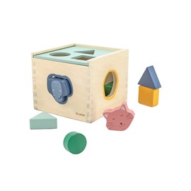 Cubes à formes en bois animaux - trixie
