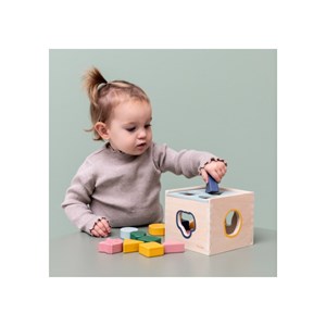 Cubes à formes en bois animaux - trixie