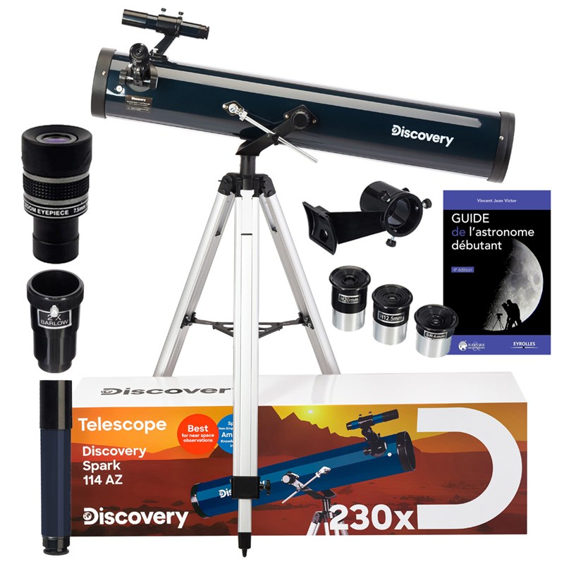 Pack télescope spark 114 az avec zoom
