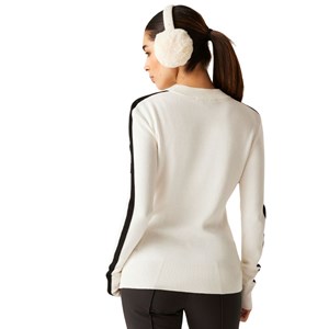 Pulle femme dare 2b diamant midlayer w-blanc 38 fr 38