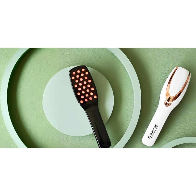 Brosse croissance cheveux led