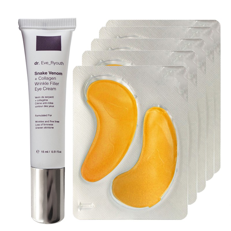 Crème yeux et patch collagène