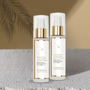 2 sérums a. Hyaluronic & collagène