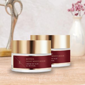 2x crèmes nuit rétinol 50ml