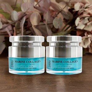 2x crèmes jour collagène spf50