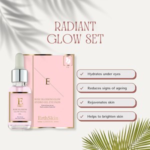 Huile rose 30ml + patchs yeux 5x2