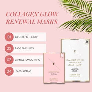 Pack masques hyalu et patchs yeux rose