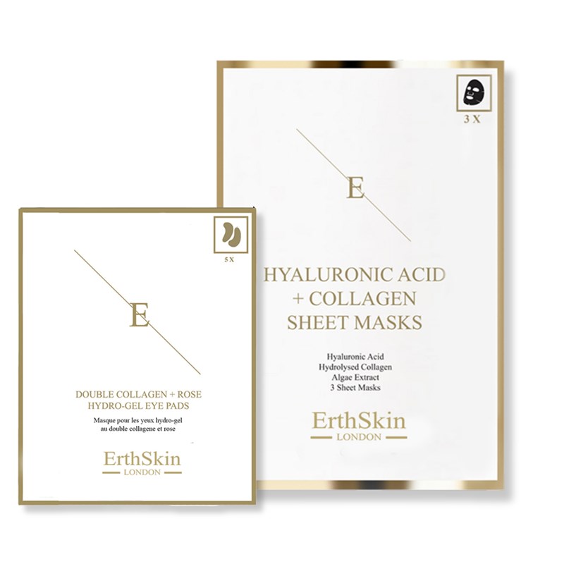 Pack masques hyalu et patchs collagène