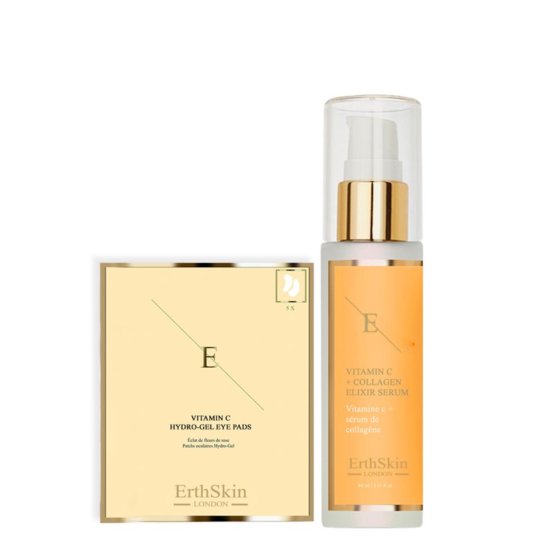 Erth Skin London - Duo sérum et patch yeux - vit.c