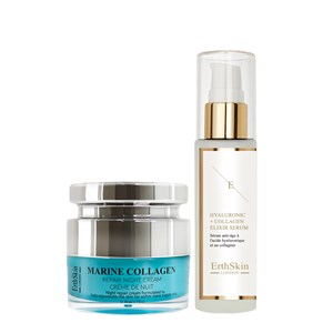 Sérum a.hylua et crème nuit collagène