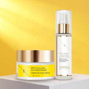 Crème spf50 + sérum hyalu et collagène