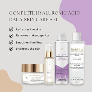 Routine soin visage collagène