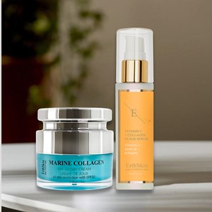 Duo crème collagène spf50 et sérum vit.c