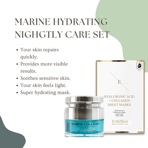Masque hylaruonic+crème nuit collagène
