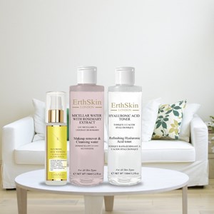 Routine nettoyant visage