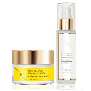 Duo crème jour spf 50 et sérum collagène