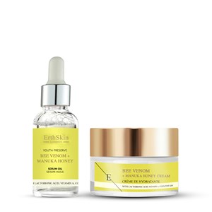 Duo huile sérum et crème -teint éclatant