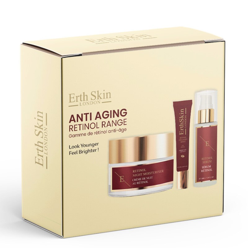 Coffret soins anti-âge rétinol
