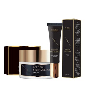 Duo crème nuit et yeux-anti-âge (or 24k)