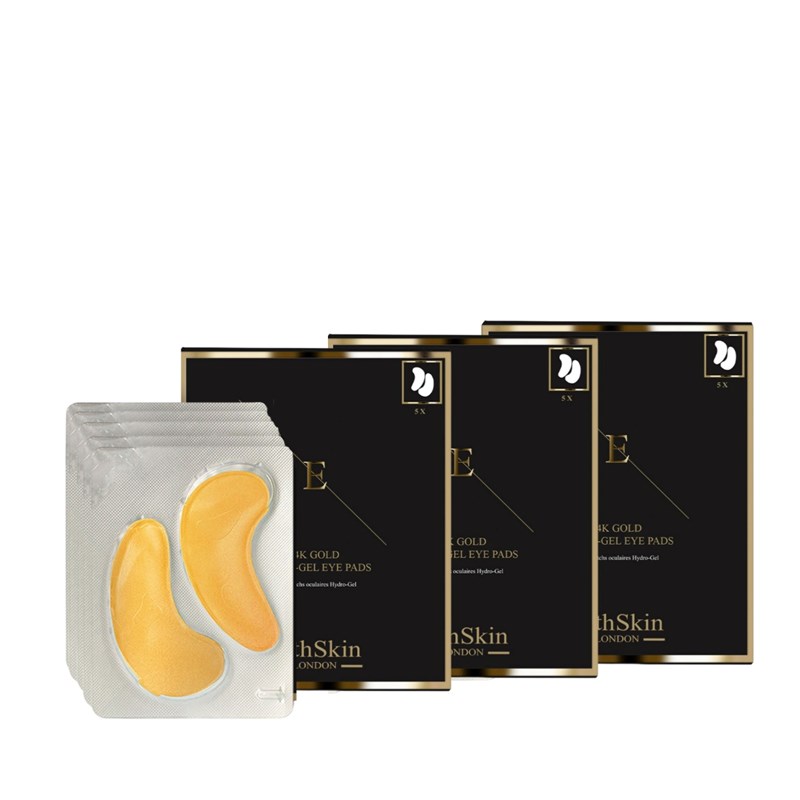 3 patchs yeux or 24k - hydratant