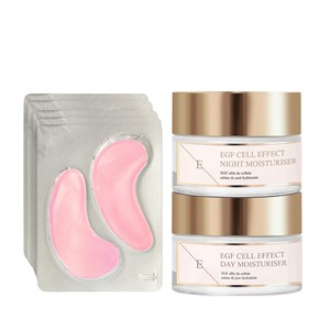 Routine peau raffermit + patch yeux