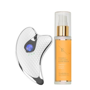 Gua sha vibration + sérum vit c