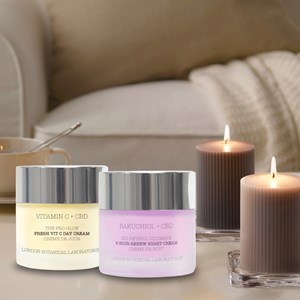 Duo crème jour nuit - vit.c et cbd