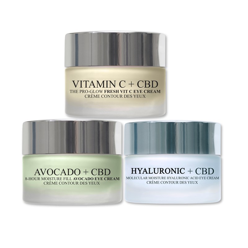 3 contours yeux-avocat, vit.c et a.hyalu