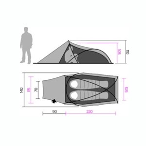 Hannah outdoor rider 2 thyme ii-tente