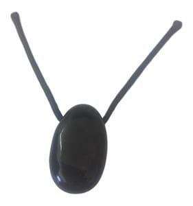 Pendentif percé en onyx