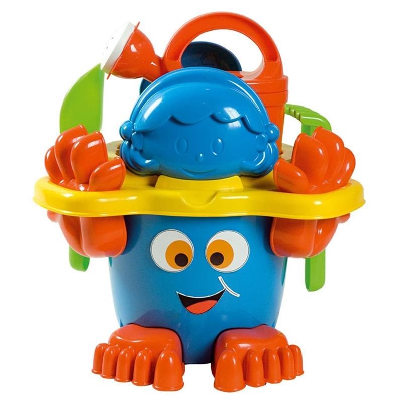 Seau garni avec pieds, 11 pièces