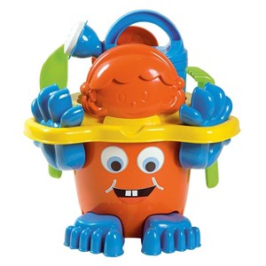 Seau garni avec pieds, 11 pièces