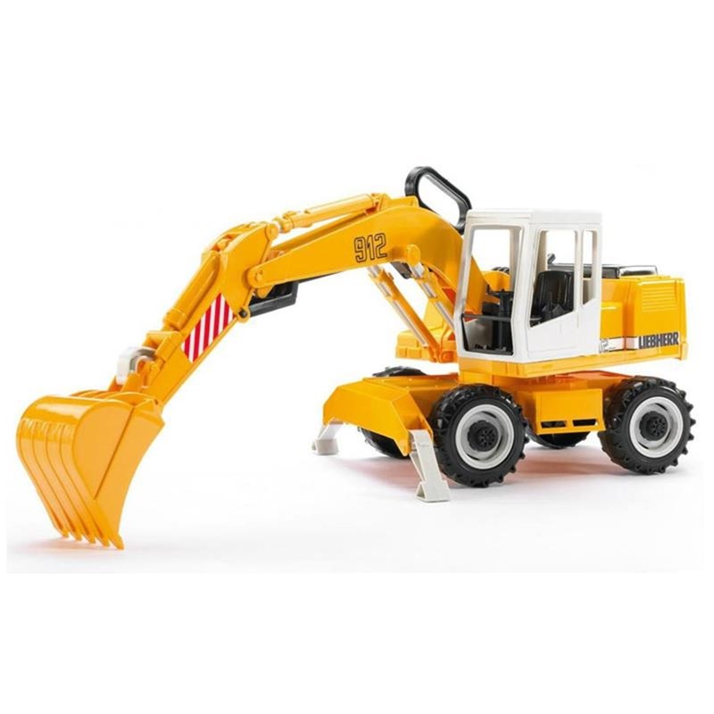 Pelleteuse liebherr avec fonctions