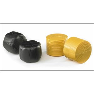 Ballots de paille ronde. 2 x 2