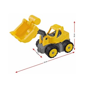 Power-worker mini bulldozer