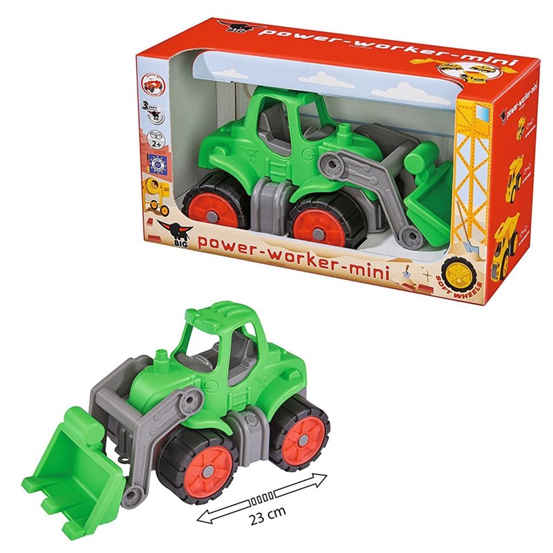 Power worker - mini tracteur vert