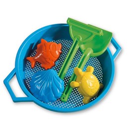 Ensemble moules à sable et tamis