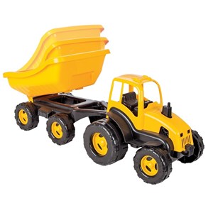 Trac trailer 71cm jaune