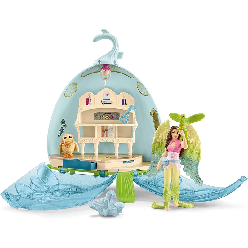 Bibliothèque mystique fleurie