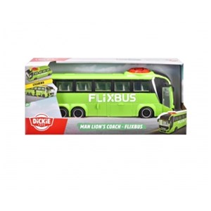 Autocar man flixbus vert