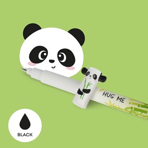Stylo à encre gel effaçable - panda