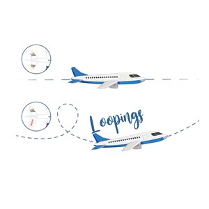 Air 571 - avion bleu