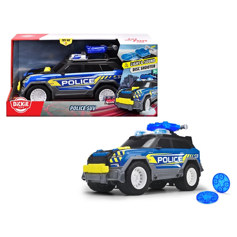 Voiture tout terrain police suv