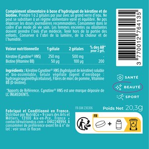 Formule cheveux & ongles - 1 mois