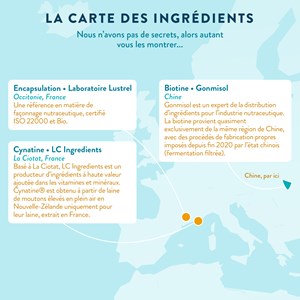 Formule cheveux & ongles - 1 mois