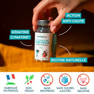 Formule cheveux & ongles - 1 mois