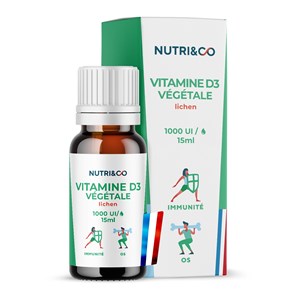 Vitamine d3 végétale bio - 5 mois