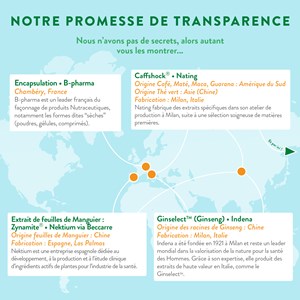 Le booster - energie & focus - 20 jours