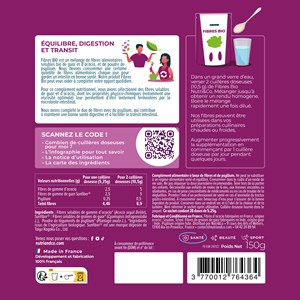 Fibres bio - transit - 1 mois