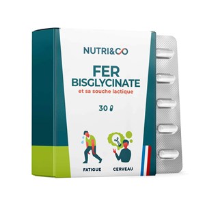 Fer bisglycinate - fatigue - 1 mois